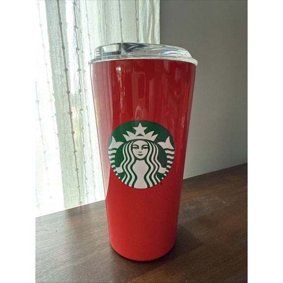 Starbucks Other - 2020 STARBUCKS Red 18 oz Stainless Steel Travel Tumbler Coffee Cup Hot Cold